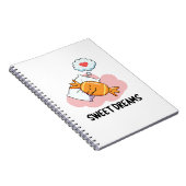 Droom Moppen Funny Candy Grap Notitieboek (Rechterzijde)