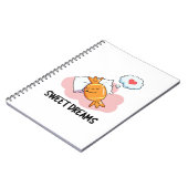 Droom Moppen Funny Candy Grap Notitieboek (Linkerzijde)