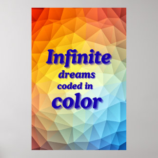 Droom Motivatieposter Muur Kunst Huis Decoratie