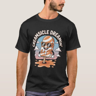 Droom T-shirt met Creamsicle – Leuke Retro Popsicl