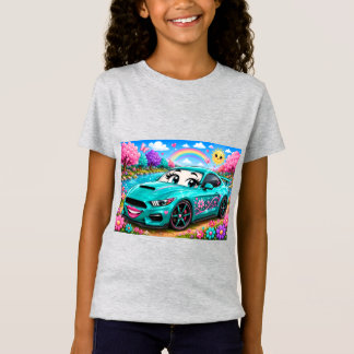 Droom Teal Racer T-shirt