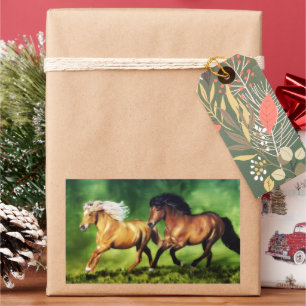 Droom Team-IJslandse Paarden Rechthoekige Sticker