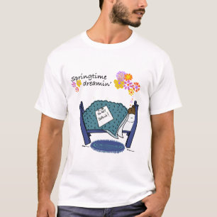 Droom van de lente" Dag van de marmot T-shirt