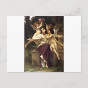 Droom van de Lente door William-Adolphe Bouguereau Briefkaart
