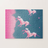Droom van een Roze Eenhoorn Legpuzzel (Horizontaal)