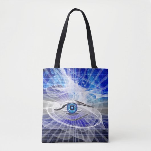 Droomachtig mystical Cosmic Eye Draagtas (Voorkant)