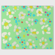 Droomachtig Pastel Madeliefjes Bloemen Inpakpapier