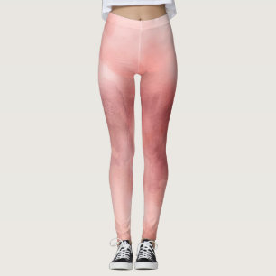 Droomachtig Waterverf Wildbloem Motief Dames Le Leggings