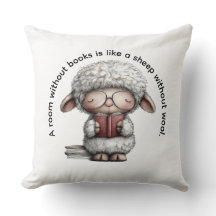 Droomachtige Schaap Leest een Boek
