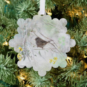 droombeeld van het land ornament kaart