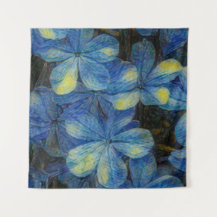 Droombloemen in de kunststijl Vincent Van Gogh. Ar Wandkleed