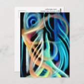 droombos briefkaart (Voorkant / Achterkant)