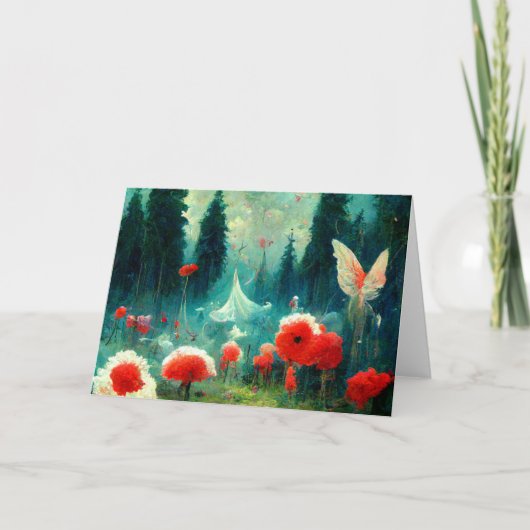 Droombos_Digitale Kaart Kunst (Voorkant)