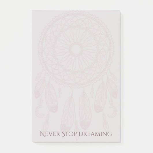 Droomcatcher 4x6 post-it® notes (Voorkant)