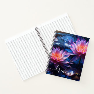 Droomdagboek Mooie Bloemen Aangepast Notitieboek