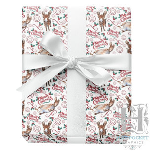 Droomdonkey Kerst Inpakpapier