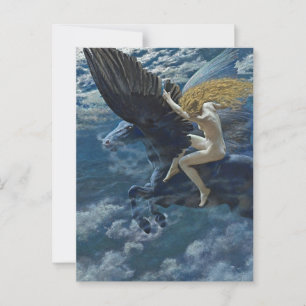“Droomidylle - Een Walkure” door Edward Robert Hug Briefkaart