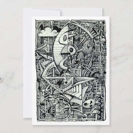 Droomkamer plat kaart (Voorkant)