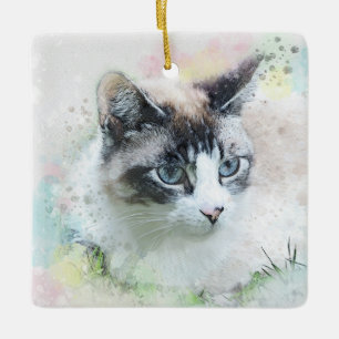 droomkattenporcelaans ornament