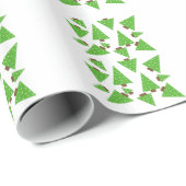Droomkerstbomen Cadeaupapier (Rol Hoek)