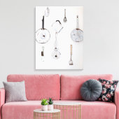 Droomkeukens, studioproduct canvas afdruk (Insitu (Woonkamer))