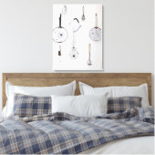 Droomkeukens, studioproduct canvas afdruk (Insitu (Slaapkamer))