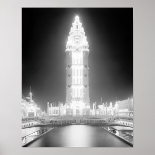 Droomland op Coney Island, 1905. foto Poster