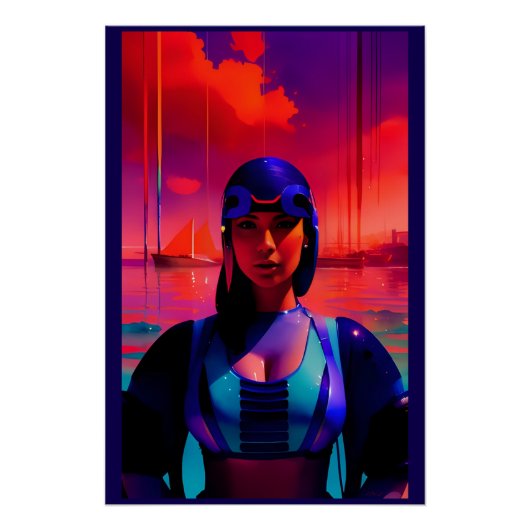 droomlanding perfect poster (Voorkant)