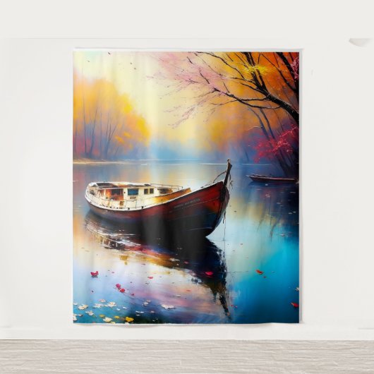 Droomlandschap Kunst Wandkleed (Voorkant)