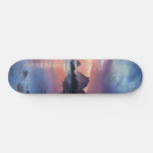 Droomlandschap Kust Zonsondergang Deck Skateboard (Horizontaal)