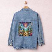 Droomlandschap van de woestijn: Oasis of Infinite  Denim Jacket (Hangar)