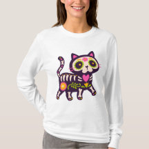 Droommaan Cats T-shirt – Mooie Nachtkat Pat
