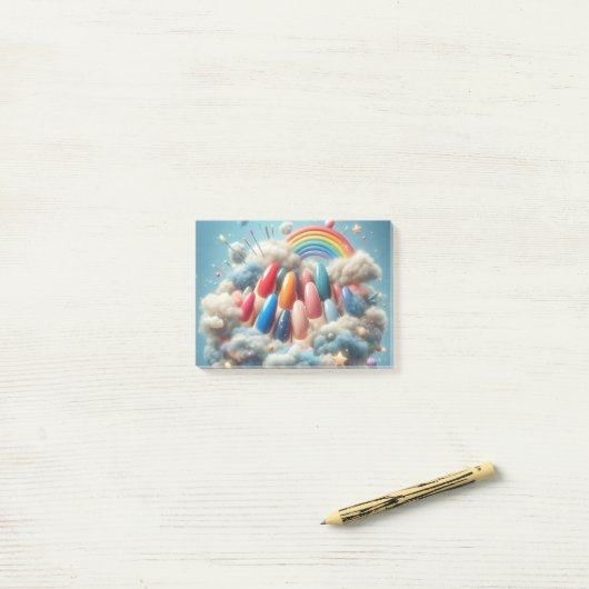 Droomnagels Post-it® Notes (Op bureau)