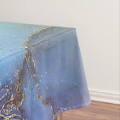 Droompastels - alcoholinkt en goud tafelkleed (Voorbeeld)