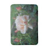 Droomperzik Roos en rosebuds bloem Badmat (Voorkant Verticaal)