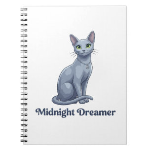 Droomster Kattenhemel Middernacht Notitieboek