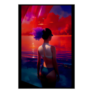 Droomstrandsequentie Perfect Poster