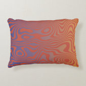 Droomstroom abstract trippy patroon - Nr. 01 Accent Kussen (Voorkant)