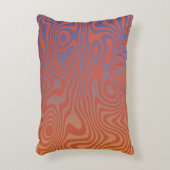 Droomstroom abstract trippy patroon - Nr. 01 Accent Kussen (Voorkant(Verticaal))