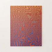 Droomstroom abstract trippy patroon - Nr. 01 Legpuzzel (Verticaal)