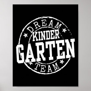 Droomteam kleuterschool Kleuterschoolcadeaus voor  Poster