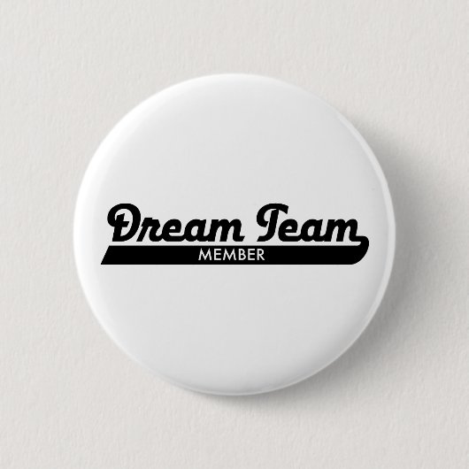 droomteam ronde button 5,7 cm (Voorkant)