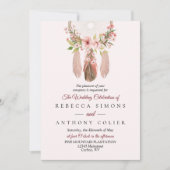 droomvanger | Aangepaste bruiloft uitnodigingen (Voorkant)