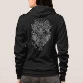 Droomvanger en Wolf Hoodie (Achterkant)