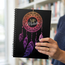 Droomvanger Gepersonaliseerde Boho Mandala Naam Ca