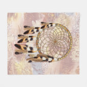 Droomvanger Huisdecoratie Fleece Deken (Voorkant (Horizontaal))