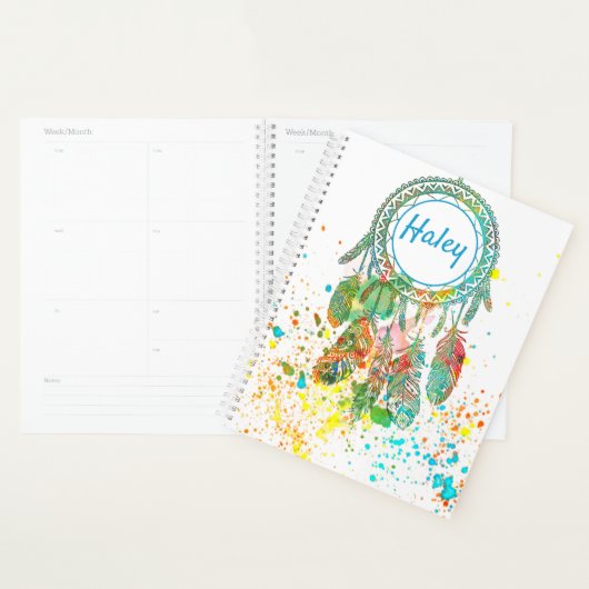Droomvanger spat personalized planner (Display)