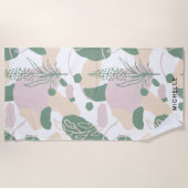 Droomvelden | Monogram strand Strandlaken (Voorkant)