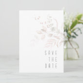 Droomvezel Wedding Blush Pink ID817 Save The Date (Staand voorkant)