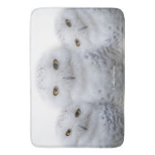Droomvrouw Wisdom van Snowy Owls Badmat (Voorkant Verticaal)